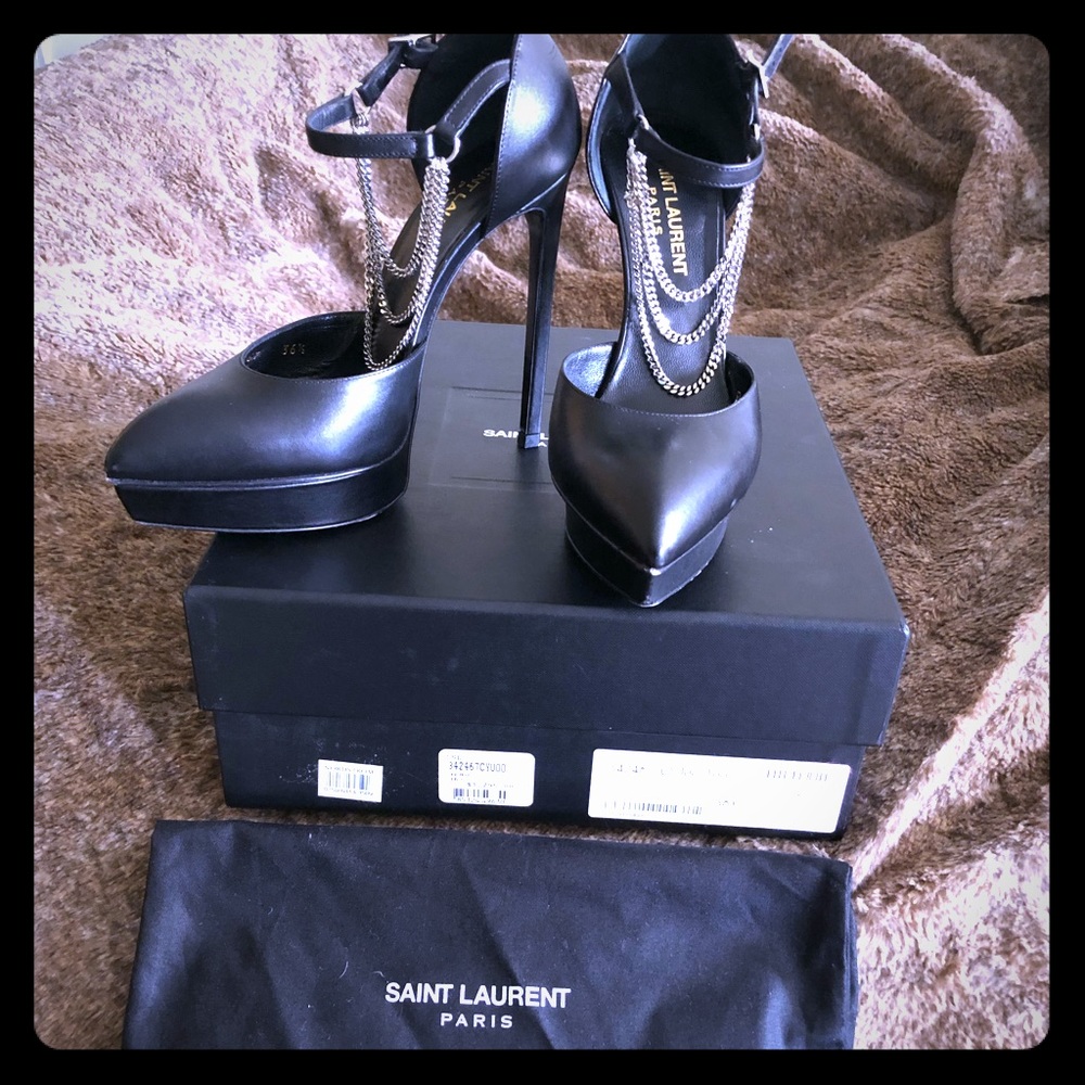 Saint Laurent  RARE Janis 105 Chain pump